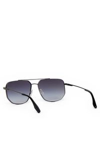 Trussardi Jeans - Trussardi Okulary przeciwsłoneczne TSM3014 Srebrny. Kolor: srebrny
