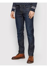 Selected Homme Jeansy Leon 16080594 Granatowy Slim Fit. Kolor: niebieski #1