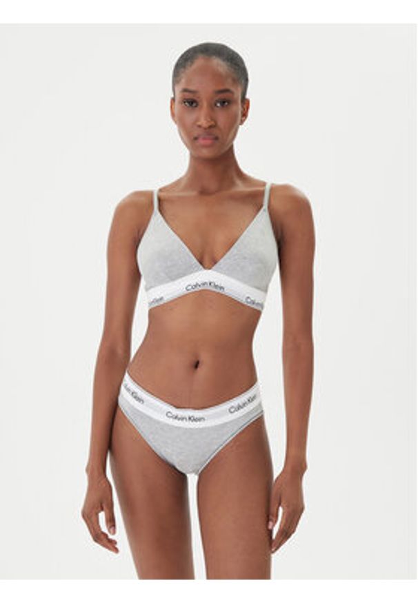 Calvin Klein Underwear Figi klasyczne LV00QF8520 Szary. Kolor: szary. Materiał: bawełna