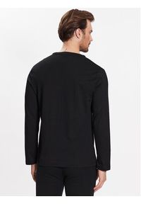 Polo Ralph Lauren Longsleeve 714899614004 Czarny Regular Fit. Typ kołnierza: polo. Kolor: czarny. Materiał: bawełna. Długość rękawa: długi rękaw #3