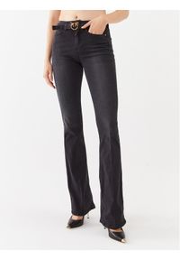 Pinko Jeansy Flora 100166 A0G8 Czarny Regular Fit. Kolor: czarny