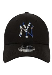 Czapka z daszkiem męska New Era League Essentials 39THIRTY New York Yankees Cap. Kolor: czarny. Materiał: bawełna