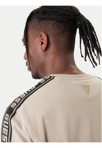 Guess Bluza Z4GQ24 K6ZS1 Beżowy Regular Fit. Kolor: beżowy. Materiał: bawełna #2