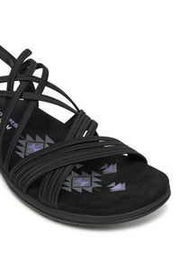 skechers - Skechers Sandały Reggae Slim-Sunnyside 163185/BBK Czarny. Kolor: czarny. Materiał: materiał #5