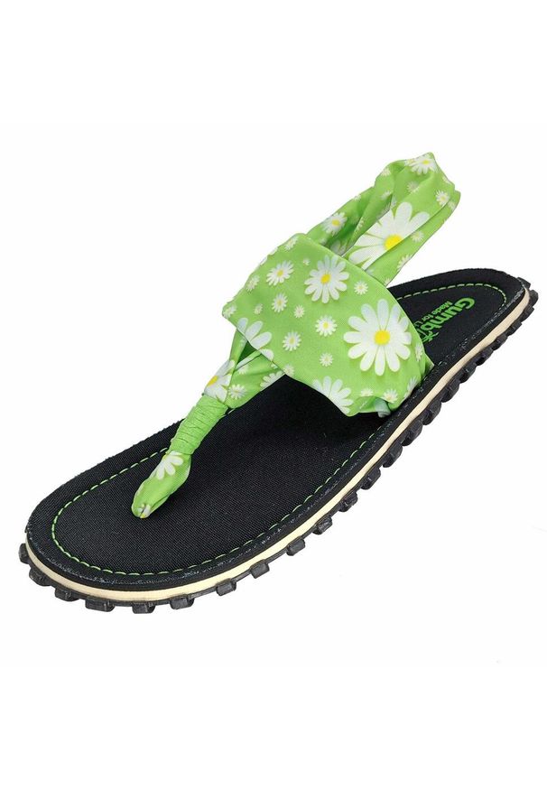 Gumbies - Sandały damskie GUMBIES SLINGBACK SANDAL. Okazja: na plażę. Kolor: zielony. Styl: sportowy