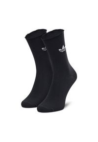 Adidas - adidas Zestaw 2 par wysokich skarpet unisex Ruffle Crw 2Pp HC9532 Czarny. Kolor: czarny. Materiał: materiał #4