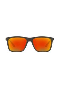 Emporio Armani Okulary przeciwsłoneczne męskie. Kształt: prostokątne #4