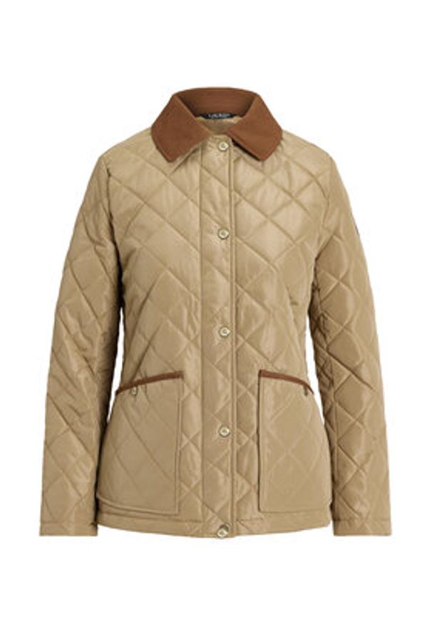Lauren Ralph Lauren - LAUREN RALPH LAUREN Kurtka przejściowa 297P10874002 Beżowy Regular Fit. Kolor: beżowy. Materiał: syntetyk
