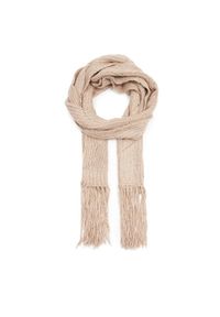 Guess Szalik W3BZ22 Z3970 Beżowy. Kolor: beżowy. Materiał: poliester, materiał