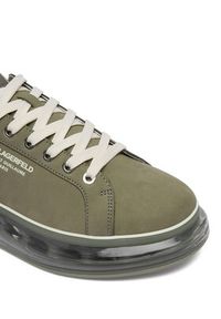 Karl Lagerfeld - KARL LAGERFELD Sneakersy KL52617 Khaki. Kolor: brązowy. Materiał: skóra, nubuk #5