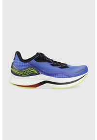 Saucony buty do biegania Endorphin Shift 2. Kolor: niebieski. Materiał: materiał, włókno, guma. Szerokość cholewki: normalna. Sport: bieganie