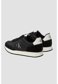 Calvin Klein - CALVIN KLEIN Czarne sneakersy damskie, Rozmiar 38. Kolor: czarny