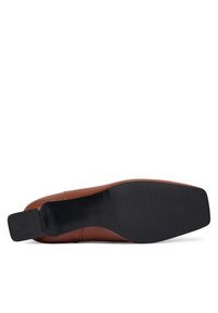 Pollini Botki SA21045G0NTC0217 Brązowy. Kolor: brązowy. Materiał: skóra #3