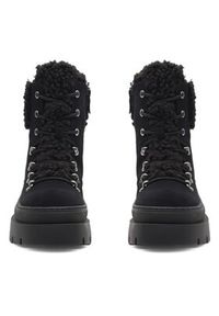 DeeZee Trzewiki QUEENIE WS6151-03 Czarny. Kolor: czarny. Materiał: materiał #4