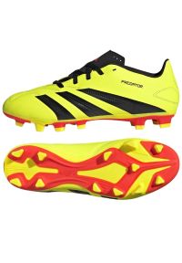 Adidas - Buty piłkarskie adidas Predator Club FxG M IG7757 żółte. Zapięcie: sznurówki. Kolor: żółty. Materiał: syntetyk, guma. Sport: piłka nożna #5
