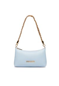 Love Moschino - LOVE MOSCHINO Torebka JC4143PP1OLX0701 Błękitny. Kolor: niebieski. Materiał: skórzane #1