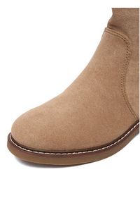 Clara Barson Botki CEO-WS2169-04 Beżowy. Kolor: beżowy. Materiał: materiał #5