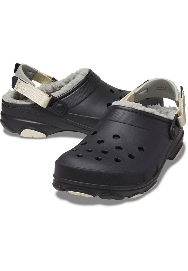 Crocs - Chodaki All -Terrain dla mężczyzn i kobiet. Kolor: czarny