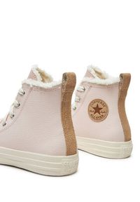 Converse Trampki Ctas Hi A09263C Różowy. Kolor: różowy. Materiał: skóra #4