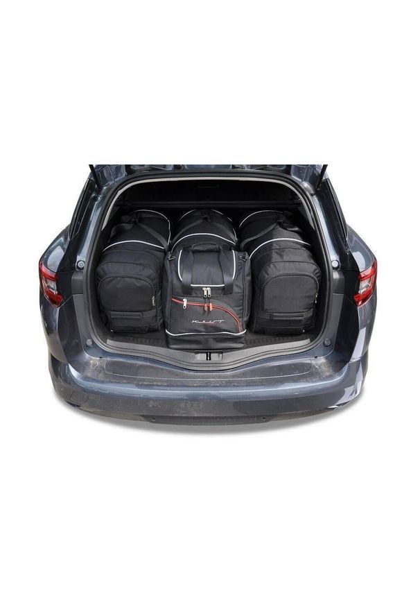 KJUST - Torby Do Bagażnika Renault Megane Grandtour 2016+ 4Szt Kjust. Kolor: czarny. Styl: sportowy