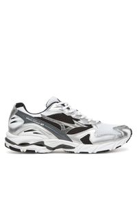 Sneakersy Mizuno. Kolor: srebrny. Model: Mizuno Wave