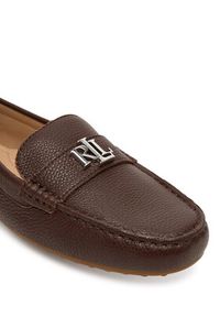 Lauren Ralph Lauren - LAUREN RALPH LAUREN Mokasyny Kingad 802942768016 Brązowy. Kolor: brązowy. Materiał: skóra #5