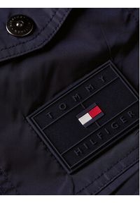 TOMMY HILFIGER - Tommy Hilfiger Kurtka bomber MW0MW31642 Granatowy Regular Fit. Kolor: niebieski. Materiał: syntetyk