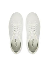 Calvin Klein Sneakersy Low Pro Cups Laceup Oxf Hf Lth HW0HW02753 Biały. Kolor: biały. Materiał: skóra #4