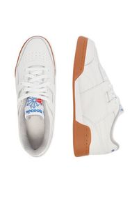 Reebok Sneakersy EO-WORKOUT PLUS 100244868 Biały. Kolor: biały. Materiał: skóra. Model: Reebok Workout #8