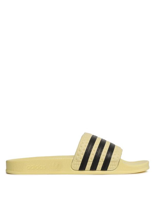 Adidas - adidas Klapki adilette Slides HP6510 Żółty. Kolor: żółty