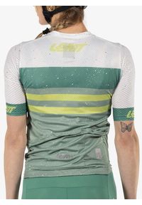 Koszulka rowerowa damska LEATT Jersey MTB Endurance 6.0 Women. Kolor: szary, wielokolorowy, niebieski. Materiał: jersey