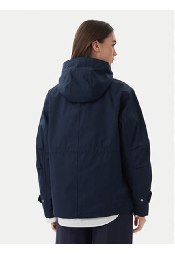 TOMMY HILFIGER - Tommy Hilfiger Kurtka przejściowa Utility WW0WW48612 Granatowy Relaxed Fit. Kolor: niebieski. Materiał: syntetyk