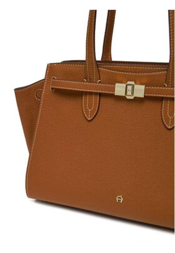Aigner Torebka 137413 Brązowy. Kolor: brązowy. Materiał: skórzane