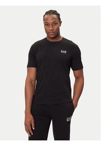 EA7 Emporio Armani T-Shirt 7M000567 AF10375 MC001 Czarny Regular Fit. Kolor: czarny. Materiał: bawełna #2