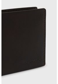 Samsonite Portfel skórzany męski kolor brązowy. Kolor: brązowy. Materiał: skóra. Wzór: gładki #2