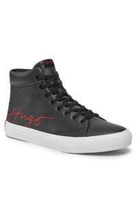 Hugo Sneakersy Dyerh Hito 50518346 Czarny. Kolor: czarny