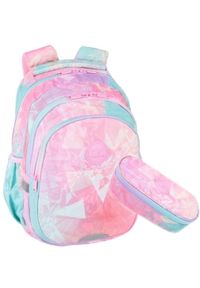 NoName - Coolpack plecak szkolny 2w1 zestaw try day rÓŻowy. Kolor: różowy