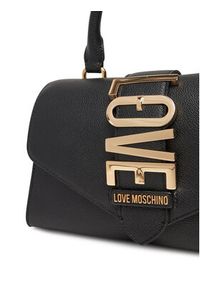 Love Moschino - LOVE MOSCHINO Torebka JC4226PP0MKC0000 Czarny. Kolor: czarny. Materiał: skórzane #5