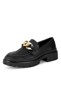 DeeZee Loafersy 23038T259 Czarny. Kolor: czarny. Materiał: syntetyk, materiał