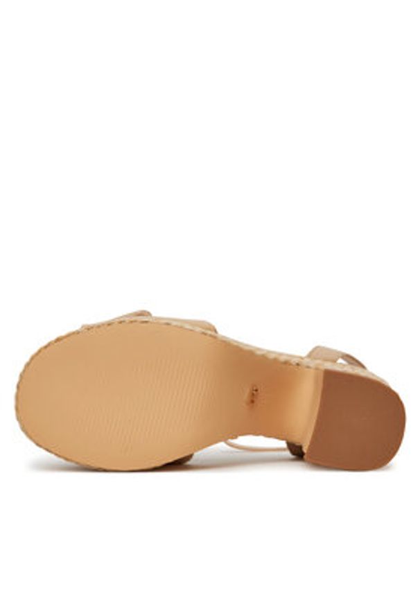 DeeZee Espadryle RT2206125 Beżowy. Kolor: beżowy. Materiał: materiał