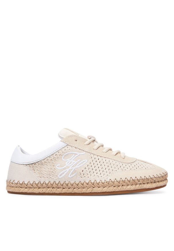 TOMMY HILFIGER - Espadryle Tommy Hilfiger. Kolor: beżowy