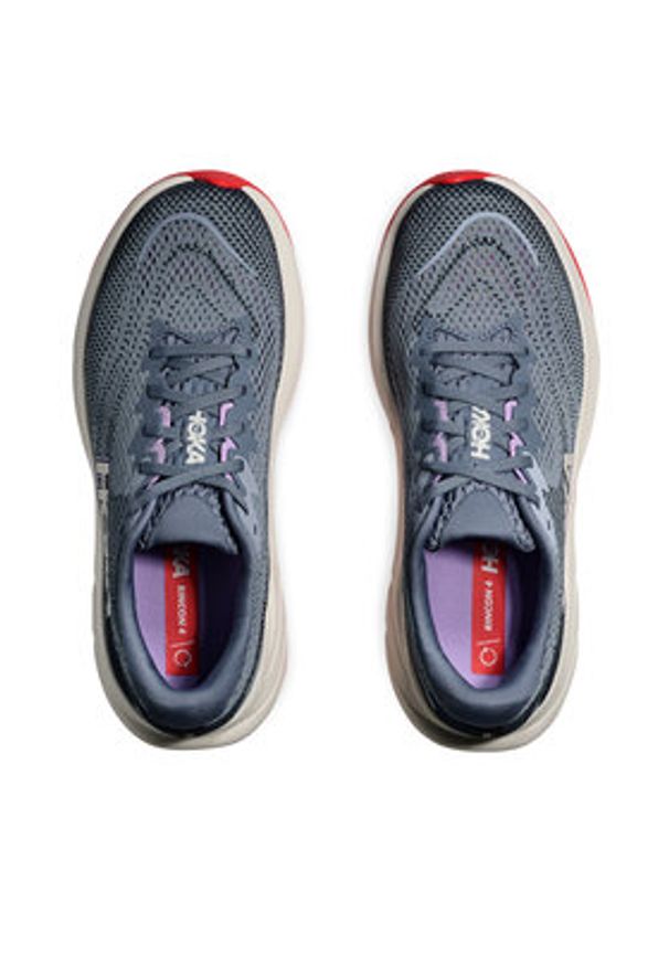 HOKA - Hoka Buty do biegania Rincon 4 1155131 Szary. Kolor: szary. Materiał: materiał