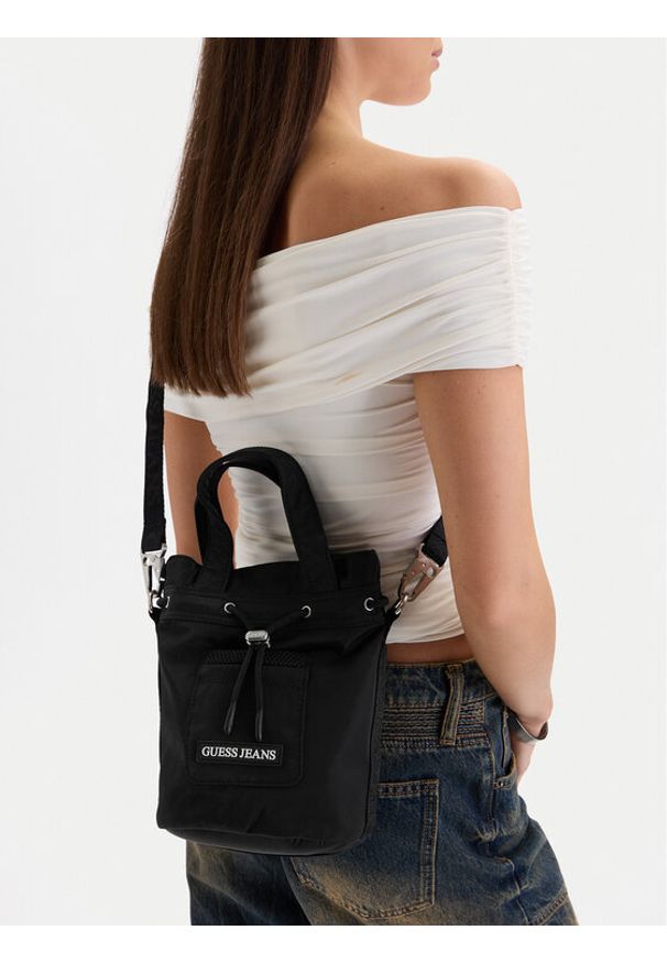 Guess Jeans Torebka CWBEO-GUESS-XC-006-09 Czarny. Kolor: czarny