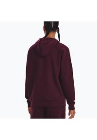 Bluza fitness męska Under Armour Rival Fleece Logo HD. Kolor: brązowy, wielokolorowy, czerwony. Sport: fitness