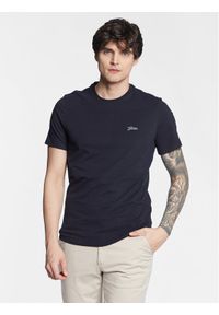 Guess T-Shirt Basic M3GI70 KBMS0 Granatowy Slim Fit. Kolor: niebieski. Materiał: bawełna #1