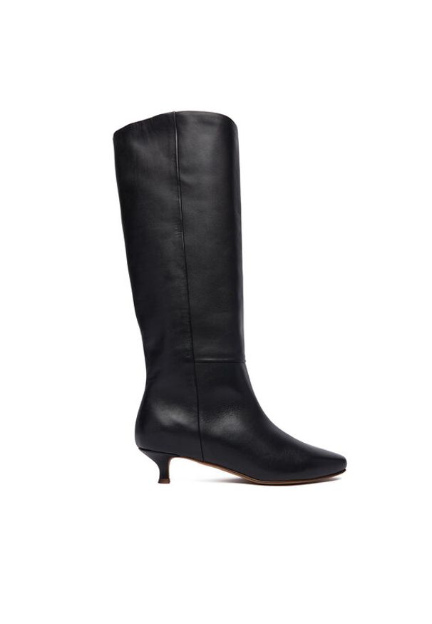 BALAGAN - Balagan Kozaki Stockholm Czarny. Kolor: czarny. Materiał: skóra