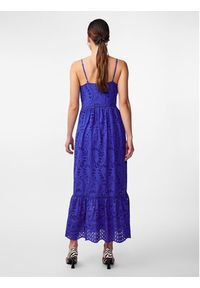 YAS Sukienka letnia Luma 26032686 Niebieski Regular Fit. Kolor: niebieski. Materiał: bawełna. Sezon: lato #5