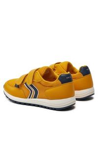 Geox Sneakersy J Alben Boy J459EC 01454 C2PF4 D Żółty. Kolor: żółty. Materiał: materiał, mesh #4