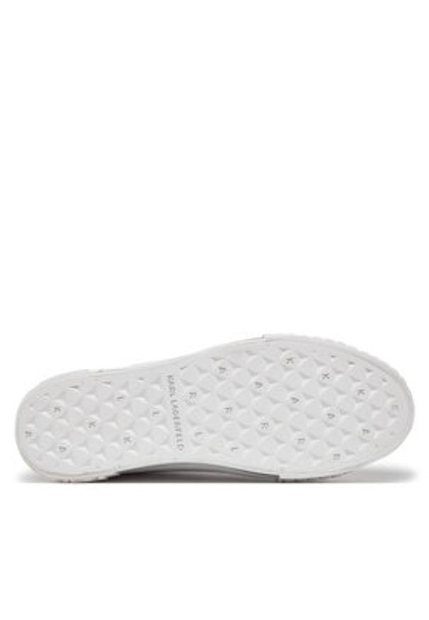 Karl Lagerfeld - KARL LAGERFELD Trampki Kampus Max KL60425T Biały. Kolor: biały. Materiał: skóra