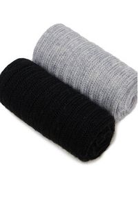Nine West Skarpety CEO_AS_NW_08_W_AW25 (2 PACK) Czarny. Kolor: czarny. Materiał: wiskoza, materiał #3